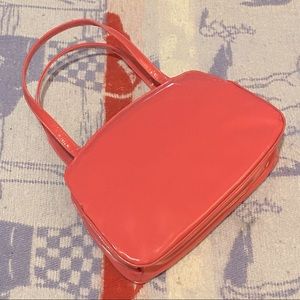 Hot pink vintage purse, circa 1950s